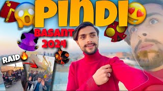 RAWALPINDI BASANT 2024🪁🔥POLICE K CHAPPAY💔HEAVY SCENES [upl. by Wasson723]