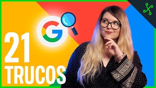 21 TRUCOS para BUSCAR EN GOOGLE 🔍👀 como UN PROFESIONAL [upl. by Averi640]