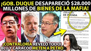 ¡GOB DUQUE DESAPARECIÓ 28000 MILLONES DE LA MAFIA SALIÓ TODO MEDIOS INTENTAN ACUSAR A PETRO [upl. by Anua]