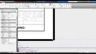 AutoCAD Title Block Insert and Scale to Fit Layout [upl. by Tasha]