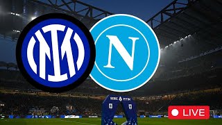 Inter Napoli 11 🔴 Partita in diretta con i tifosi napoletani a San Siro [upl. by Enel]