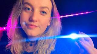 ASMR  Light Scanning for Deep Sleep and tingles ✨ Soft Spoken Dark Room [upl. by Hsuk]