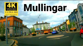 Mullingar town county westmeath Ireland 4k ultra hd video [upl. by Lladnyk]