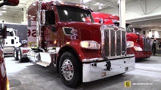 2016 Peterbilt 567 Heritage Sleeper Truck  Exterior and Cabin Walkaround  2016 Truckworld Toronto [upl. by Rahas]