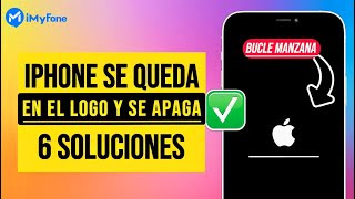 6 Soluciones✨  Mi iPhone se queda en la manzana y se apaga [upl. by Laine537]