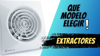 Descubre que extractor de baño instalar Tipos y modelos de extractores de baño [upl. by Larkin]