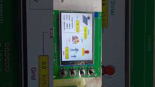 Solar inverter display esp32 esp32 esp32project arduino arduinoprojects diyproject [upl. by Manara]