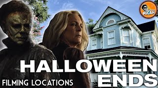 HALLOWEEN ENDS 2022 FILMING LOCATIONS  Then amp Now Comparisons 4K [upl. by Ayrad]