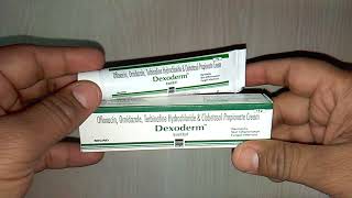 Dexoderm Cream डेक्सोडर्म क्रीम uses composition side effect precaution how to use amp review [upl. by Rosol]