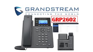 COMO CONFIGURAR TELÉFONO IP GRP2602 GRANDSTREAM [upl. by Litnahs87]