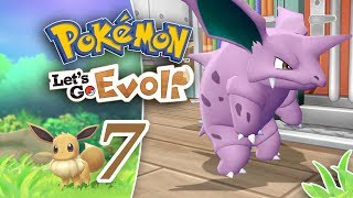 Bill ein Nidorino  Pokemon Lets Go Evoli 7 [upl. by Ahsienek738]