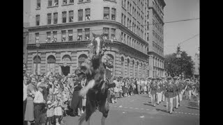 Archives Savannah celebrates St Patricks Day in 1953 [upl. by Rexanne757]