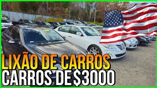 LIXÃO DE CARROS ESTADOS UNIDOS PREÇOS INCRÍVEIS [upl. by Airamanna]