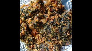 Methi saag  methi recipe with peanuts  fenugreek and peanuts Methi bhaji recipe [upl. by Farland971]