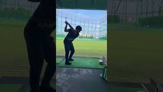 アイアンスロー動画golf ゴルフスイング [upl. by Anikas]