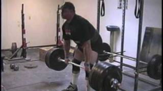 Brad Gillingham  755x5 Deadlift [upl. by Mohandas544]