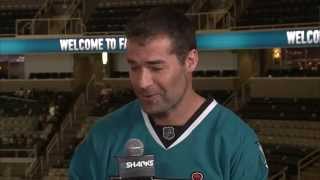 Patrick Marleau at Sharks Fan Fest [upl. by Annod]