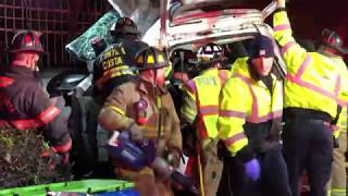 Antioch Fatal Vehicle Crash Extrication [upl. by Dixil]