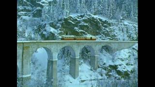 Trains de la région de Chamonix  1958  part 1 [upl. by Brouwer941]