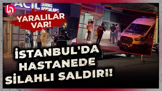 Bahçelievler Devlet Hastanesinde silahlı saldırı Yaralılar var [upl. by Feune]