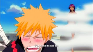 夜一が裸でサッカーをしているのを見て一護は恥ずかしがる【 BLEACH  ブリーチ  Arrancar vs Shinigami arc 】 [upl. by Oznola]