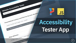 Build a Website Accessibility Tester With JavaScript amp Pa11y [upl. by Einnad148]