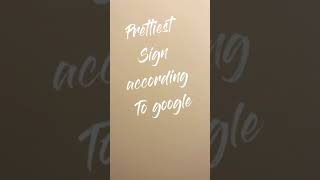 Prettiest sign according to google zodiacsigns [upl. by Aiouqahs]