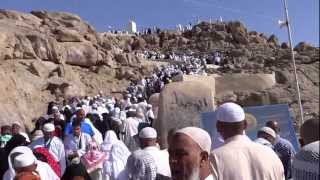 jable rehmat Hazrat Adam Dua Location on the mountain of Makkah 7 April 2013 in Saudi Arabia [upl. by Valeda]