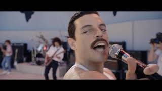 Bohemian Rhapsody Radio Gaga Live Aid recreation [upl. by Antonius]