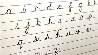 A to Z English cursive handwriting likhna hua aasan  English writing sikhe sirf 5minut atozWriting [upl. by Foah]