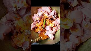 Kadhai chicken cooking chicken shorts short [upl. by Zetroc]