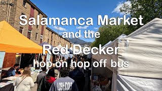 Exploring Hobart on the Red Decker Bus amp Salamanca Market Adventure [upl. by Fredela]