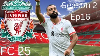 Ep 16 of Liverpool career mode Mo Salah drops masterclass vs Everton [upl. by Codding96]