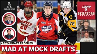 Reacting To The Athletics NHL Mock Draft  2024 NHL Draft Rankings 5957 [upl. by Skelly146]