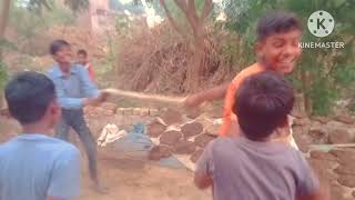 Neta ji fighting scene video comedy viralvideo hindudeity funny hindugod ytviral [upl. by Llerrot713]