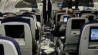 Lufthansa flight turbulence leaves 7 injured [upl. by Eissed106]