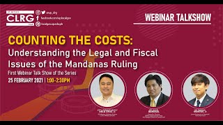 Counting the Costs Understanding the Legal and Fiscal Issues of the Mandanas Ruling [upl. by Notseh]