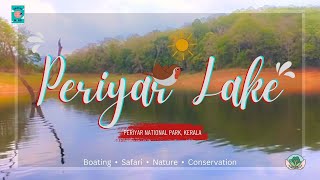 Boat Safari in Periyar Tiger Reserve  Things to do in Thekkady Kerala [upl. by Lenna]