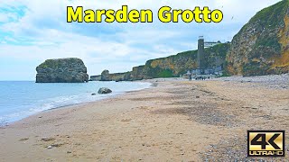 Marsden bay walk including Marsden Rock and Marsden Grotto [upl. by Barhos]