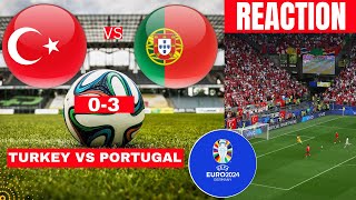 Turkey vs Portugal 03 Live Stream Euro 2024 Football Match Score Commentary Highlights Vivo Direct [upl. by Iviv449]