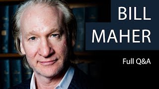 Bill Maher  Full QampA  Oxford Union [upl. by Nnyltiac]