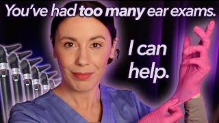 Treating Your Sore Ears ASMR Ear Cleaning Role Play [upl. by Ottillia]