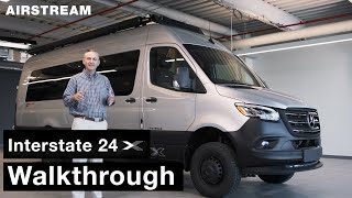 Airstream Interstate 24X Walkthrough Tour with Justin Humphreys [upl. by Diehl147]