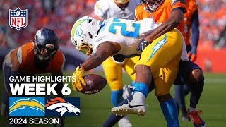 Los Angeles Chargers vs Denver Broncos Game Highlights  NFL 2024 Season Week 6 [upl. by Oirevlis]