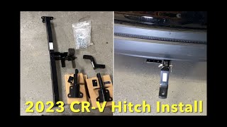 2023 2024 Honda CRV Hitch Install [upl. by Gnivri]