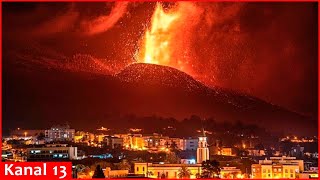 Etna volcano erupts sending ash and smoke into the sky [upl. by Myk]