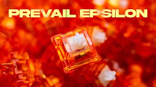 Thocky Switches  Prevail Epsilon Linear Switch Sound Test [upl. by Rivers]