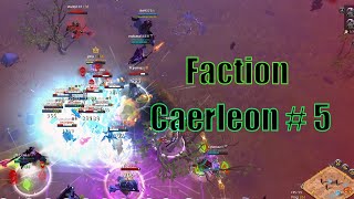 Albion Online Faction Caerleon  PVP highlights  5 [upl. by Hamrnand]