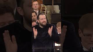 Just iconic 👏 Andris Nelsons conducting the Vienna New Years Concert 🎊 [upl. by Norward]