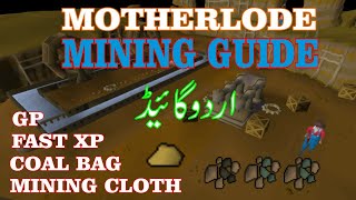 Osrs Motherlode Mine Easy Guide Mining guide Golden Nuggets [upl. by Codd]